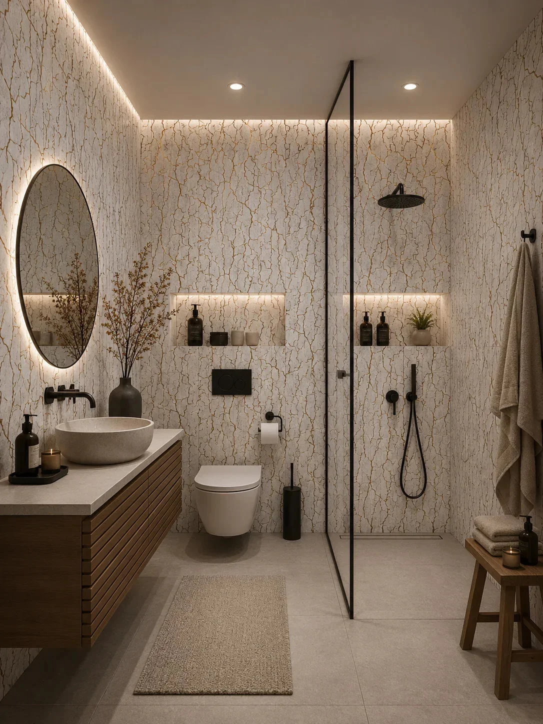 Kunststof Wandpaneel | Beige