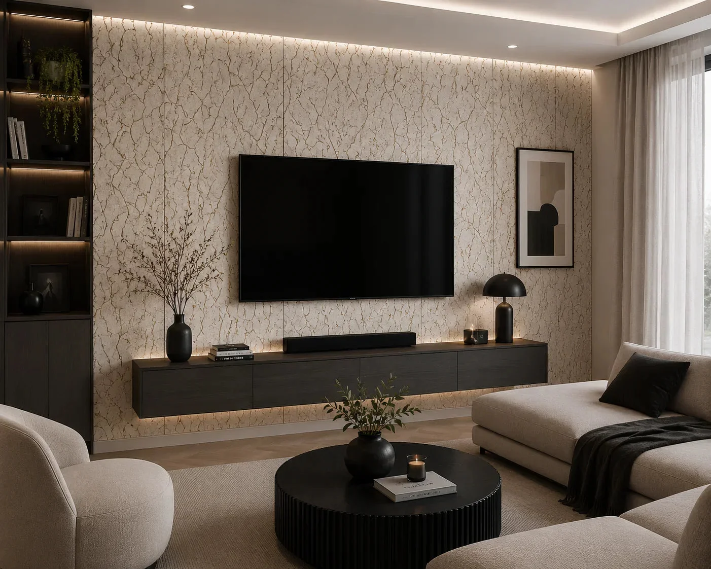 Kunststof Wandpaneel | Beige