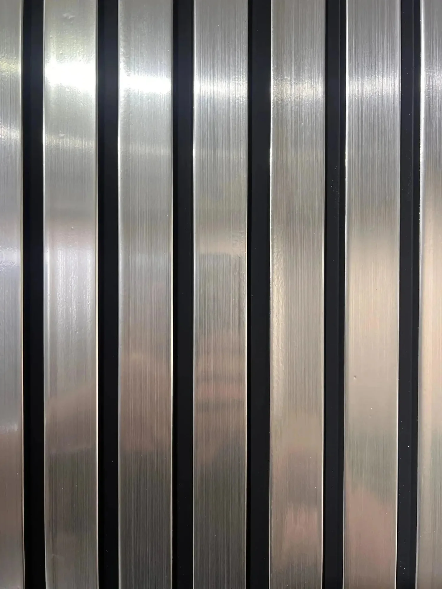 Kunststof Wandpaneel Zilver kleur