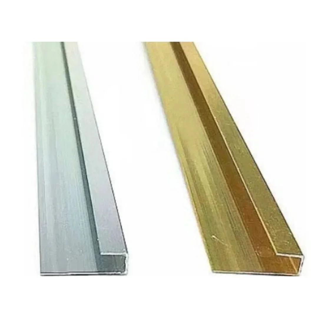 Aluminium eindprofiel voor marmerlook wandpanelen
