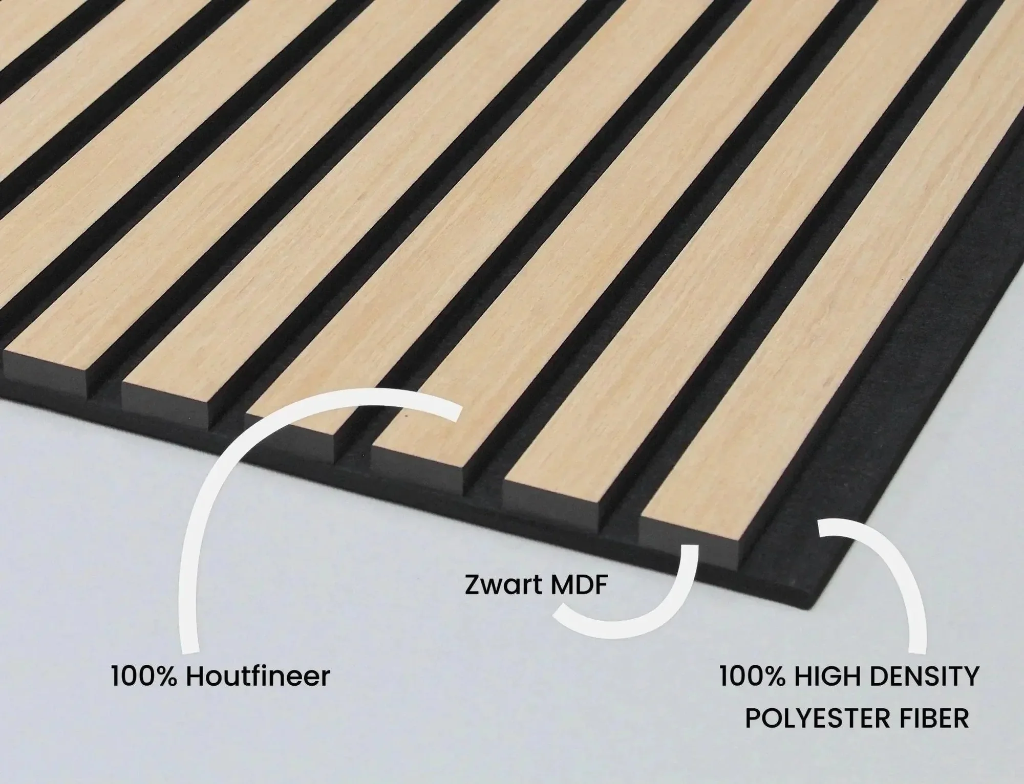 Akupanel - Licht Eiken