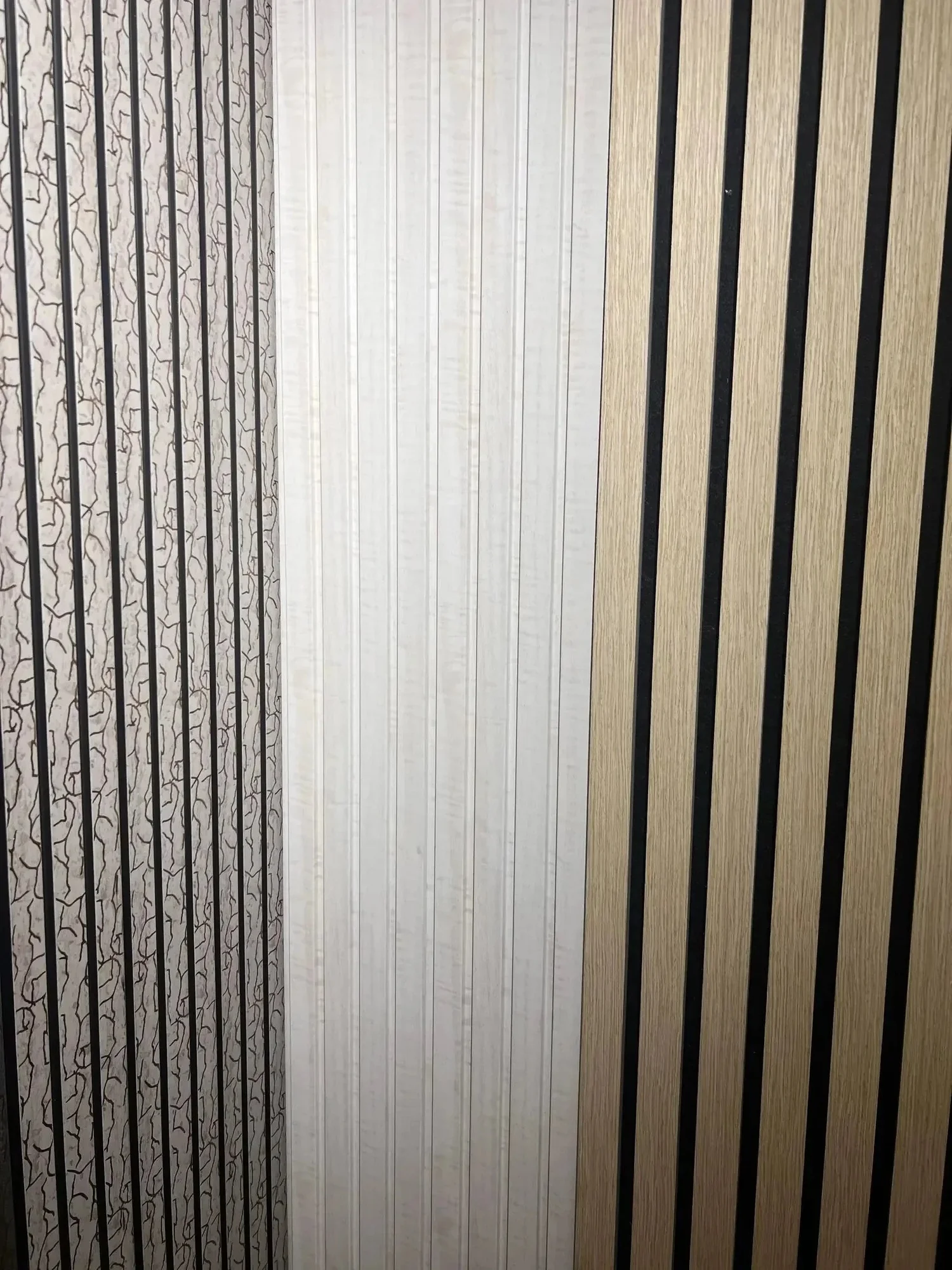 Kunststof Wandpaneel Off white