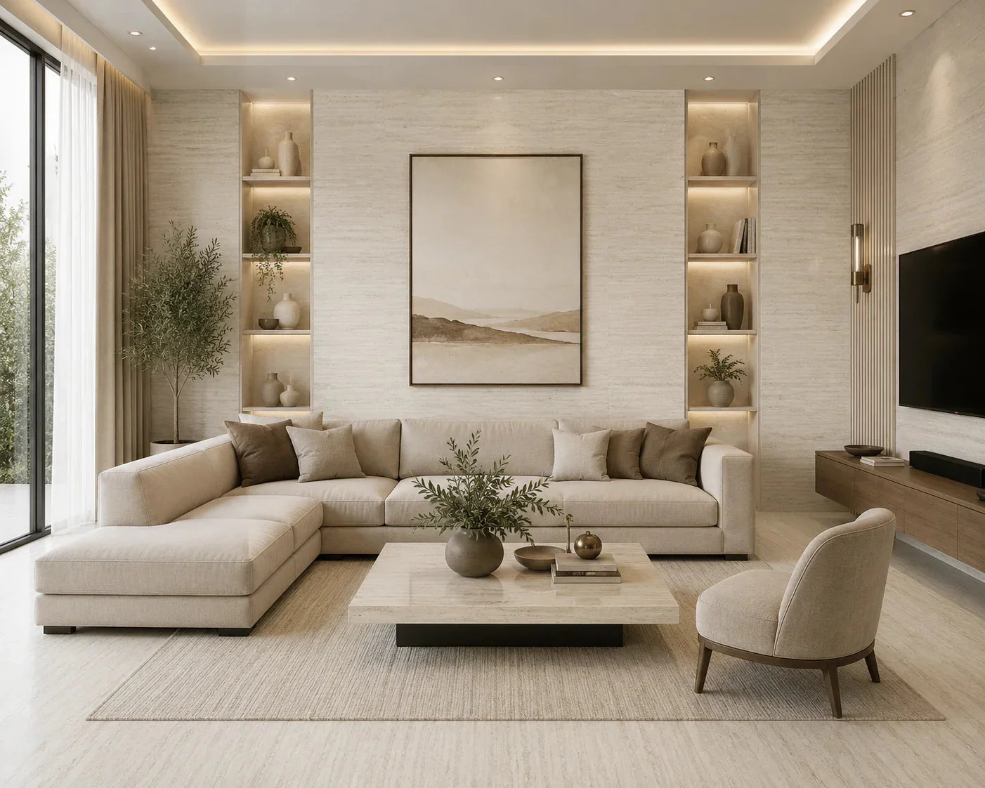 SPC PANEEL Vinus -BEIGE Mat 2800-1220-3 mm